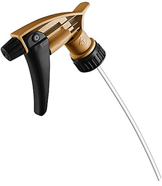 Black & Gold Acid Resistant Trigger Sprayer