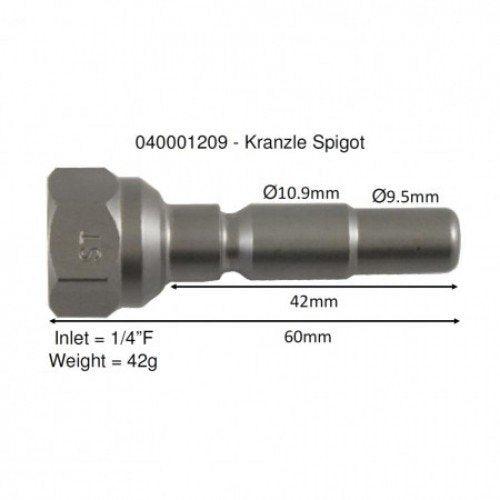 Kranzle D10 Spigot 1/4"F (1050)