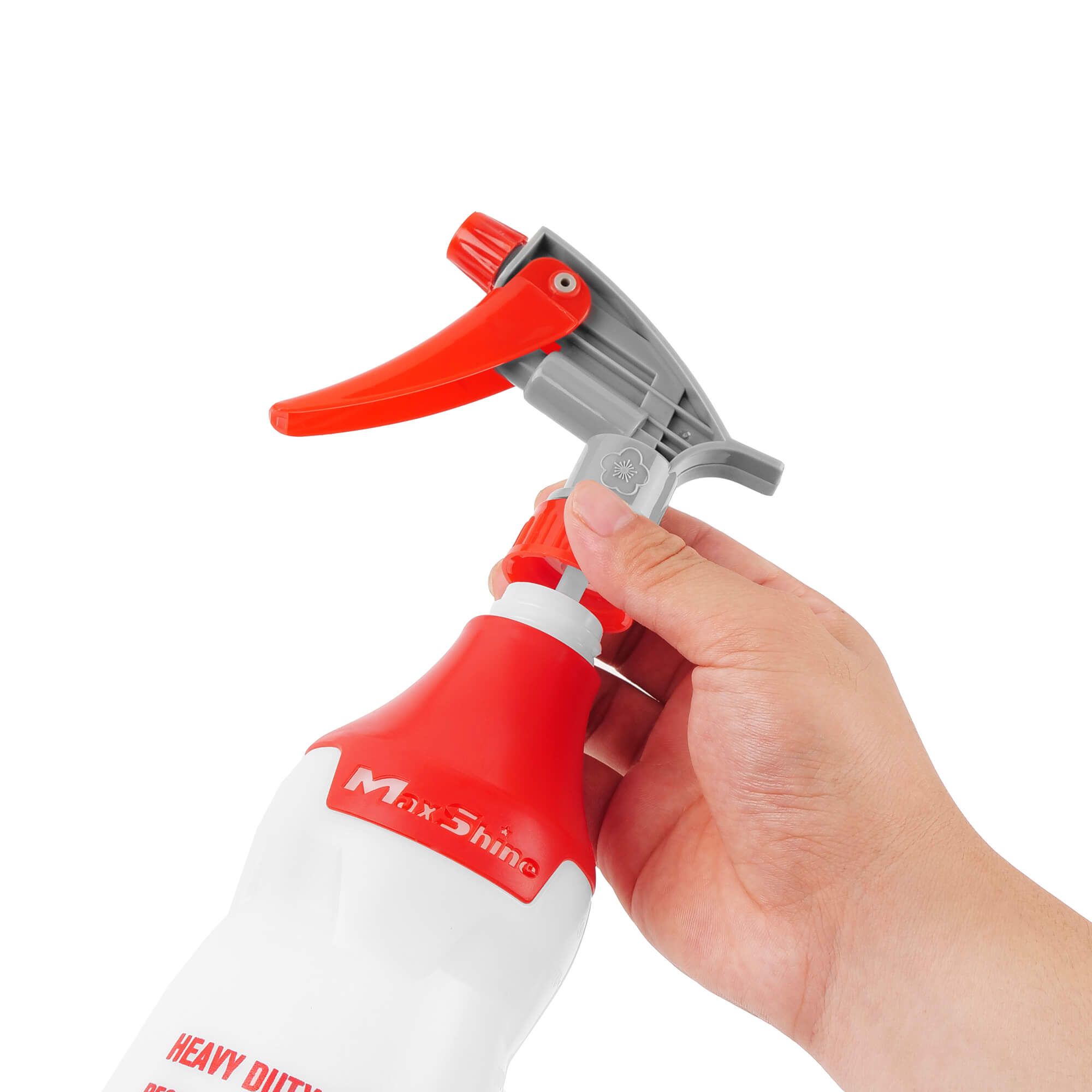 MaxShine Heavy Duty Trigger Sprayer Head 28/400mm (Red/Black)