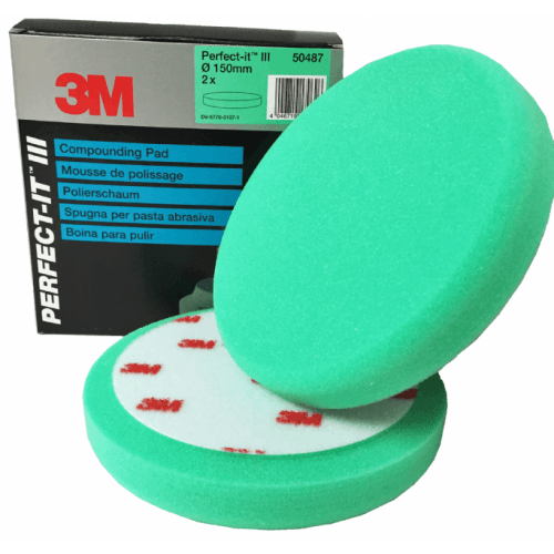 3M Perfect-it III Compounding Pad Green (Twin Pk)