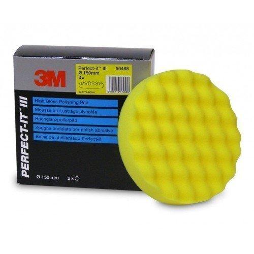 3M Perfect-It III Polishing Pad Yellow (Twin Pk)