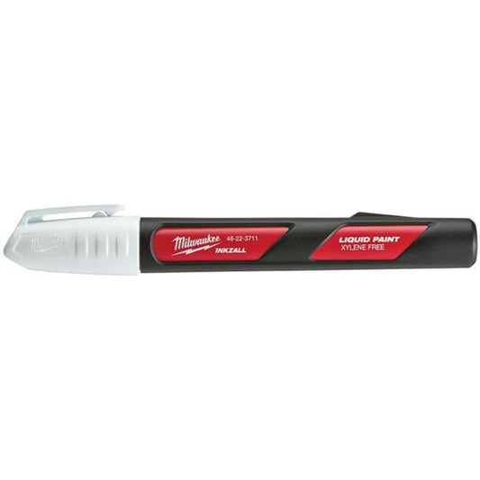 MILWAUKEE INKZALL LIQUID PAINT MARKER WHITE