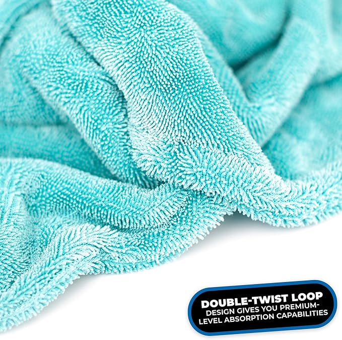The Rag Company Liquid8r Microfiber Drying Towel 25" x 36"