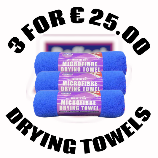 Microfibre Drying Towel 3PK