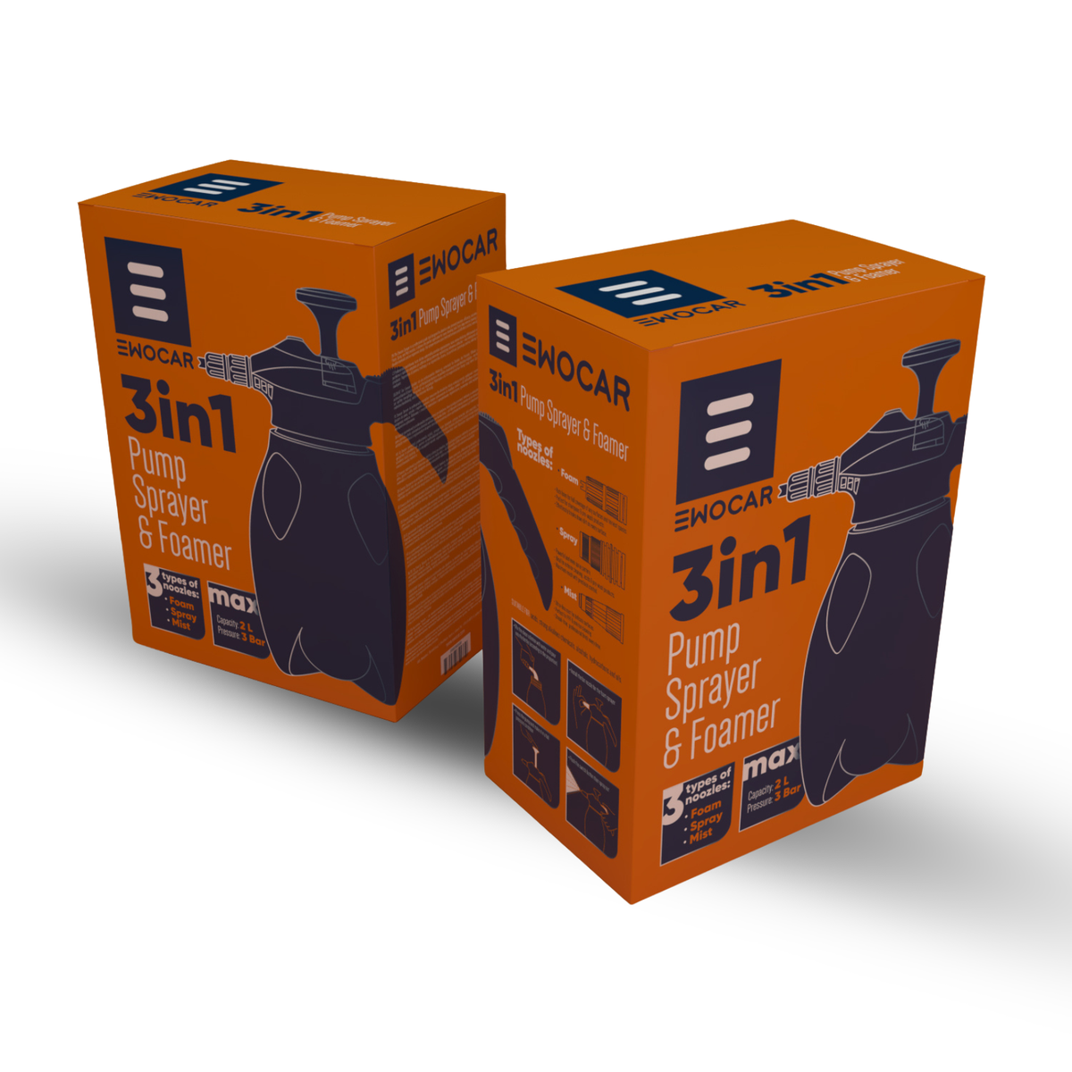 3in1 Pump Sprayer & Foamer
