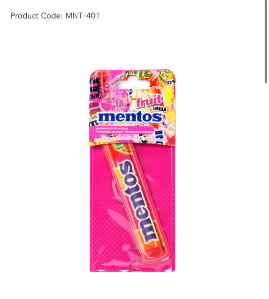 Mentos Hanging Paper Air Freshener