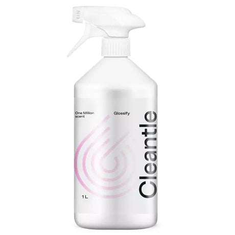 CLEANTLE Glossify Best Quick Detailer 1L + Free Minx Coral Cloth