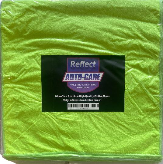 PREMIUM MICROFIBRE CLOTHS - 20 PACK