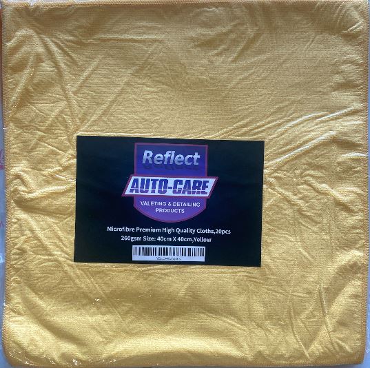 PREMIUM MICROFIBRE CLOTHS - 20 PACK