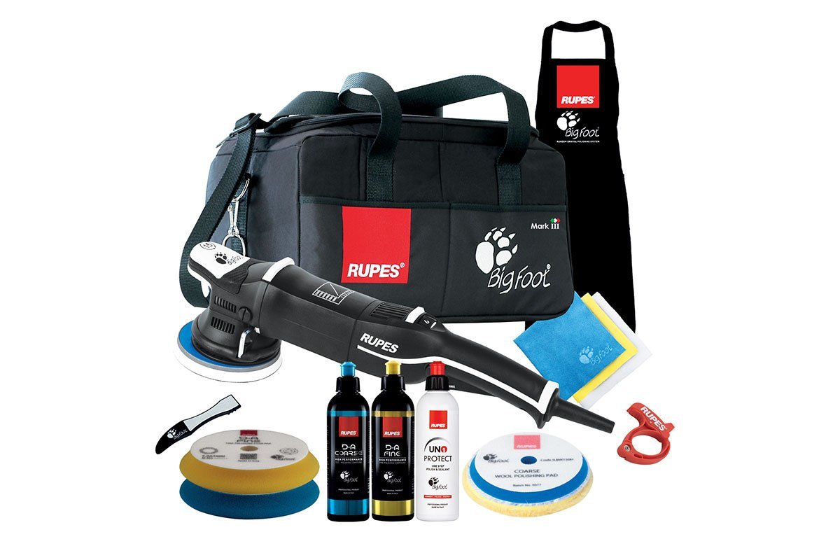 Rupes Random Orbital Polisher - Bigfoot LHR15 Mark III (LUX Kit)