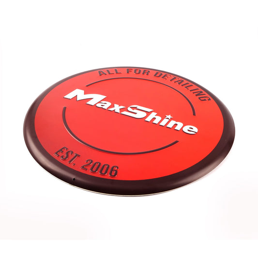 Maxshine Metal Garage Sign with Logo