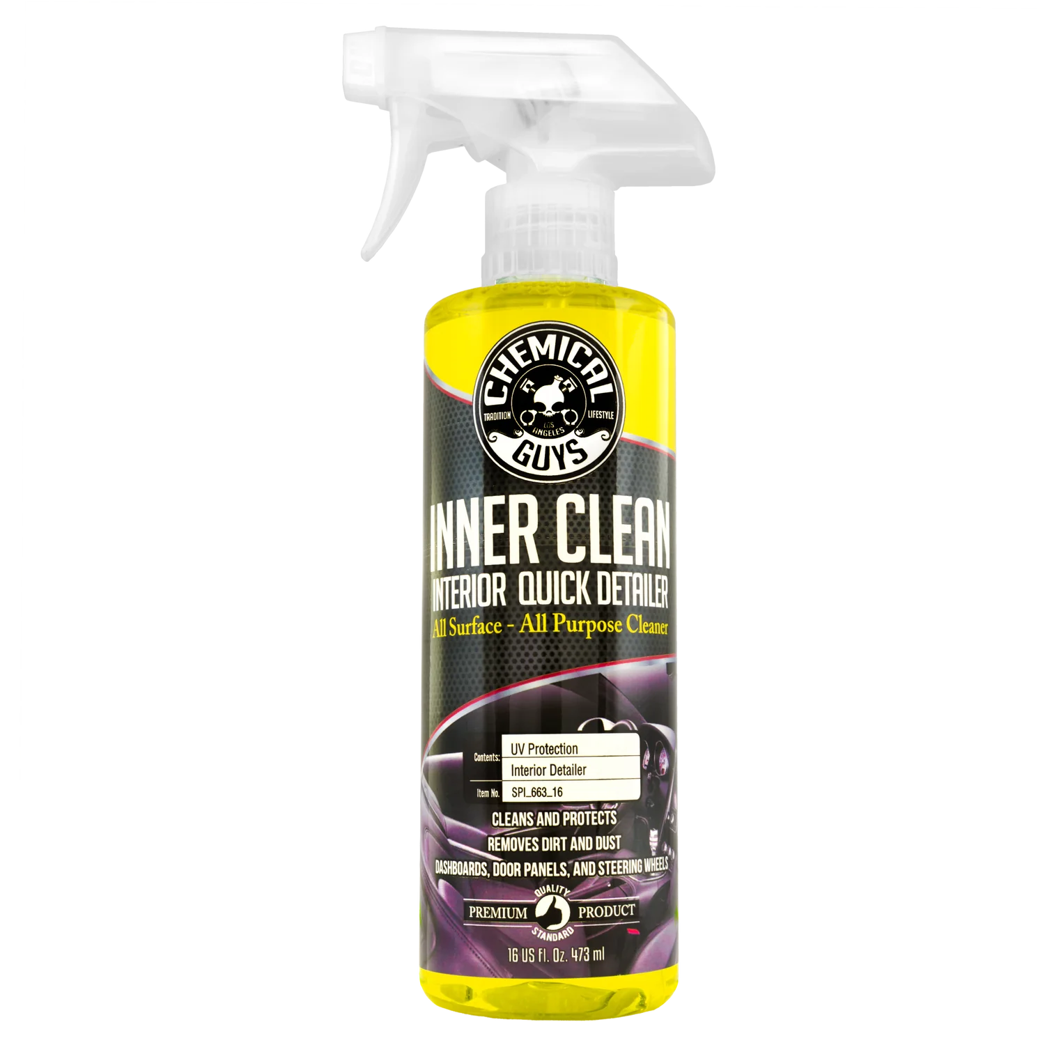 Chemical Guys InnerClean Interior Quick Detailer & Protectant 473ml ( 16oz )