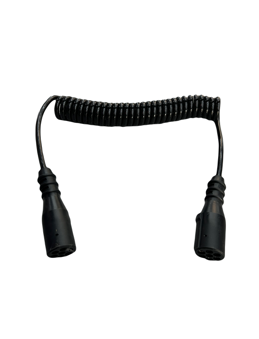 SUZIE TL202 - 4 Meter N-Type Black Moulded Plugs 7 Core