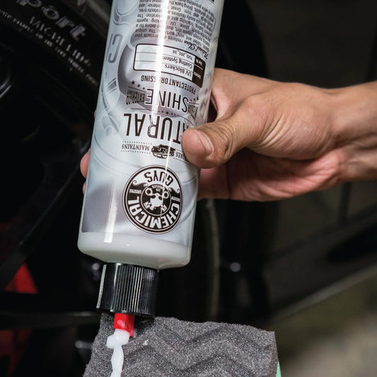 Chemical Guys Natural Shine Satin Tire, Plastic, Rubber, Vinyl & Trim Dressing 473ml ( 16oz )