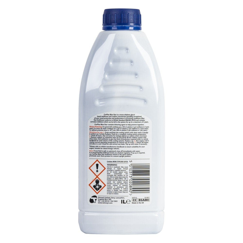 CarPlan Antifreeze 1Ltr