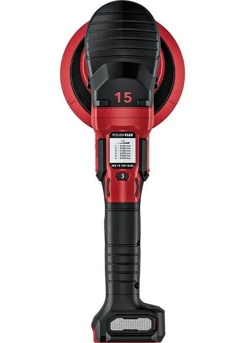 FLEX XFE 15 150 18-EC BATTERY ORBITAL POLISHER SET CHARGER 2 BATTERIES
