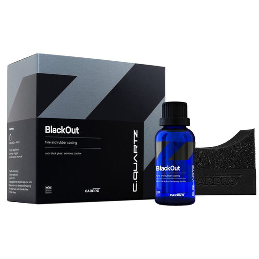 CarPro CQUARTZ BlackOut 50ml Kit