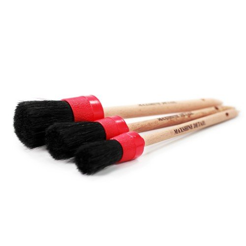 MaxShine Detailing Brush Set - 3 Pack