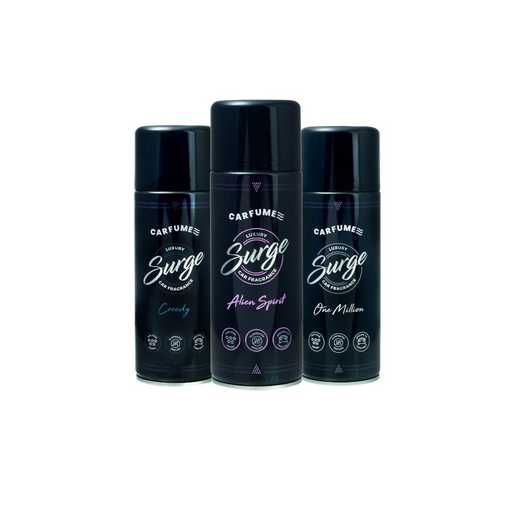 Bulk Buy Carfume Surge Cans 12 x 400ML