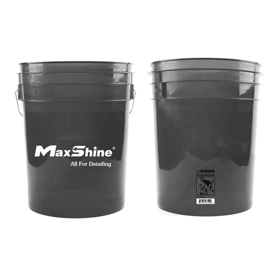 MaxShine Grey Transparent Bucket 20L
