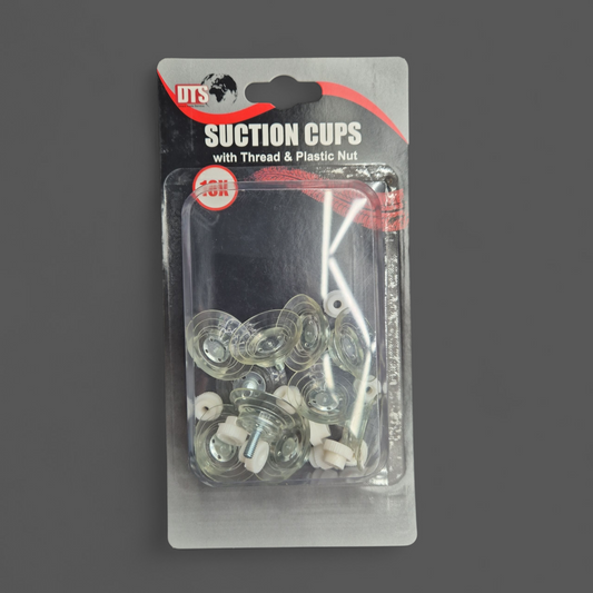 Suction Cups with Thread & Plastic Nut