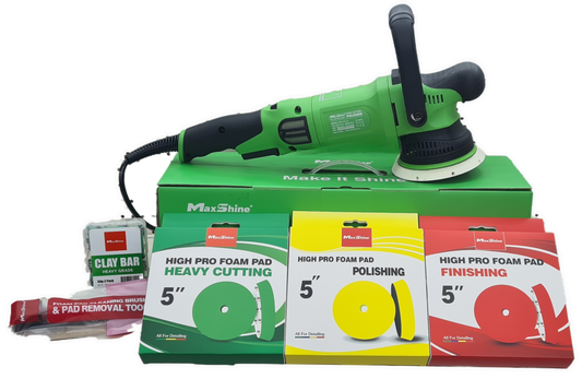 MaxShine Dual Action Polisher Bundle