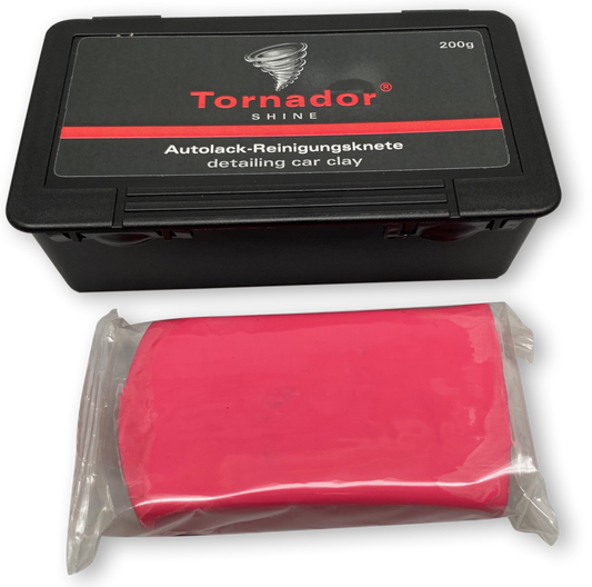 TORNADOR SHINE CLAY BAR RED 200 GR
