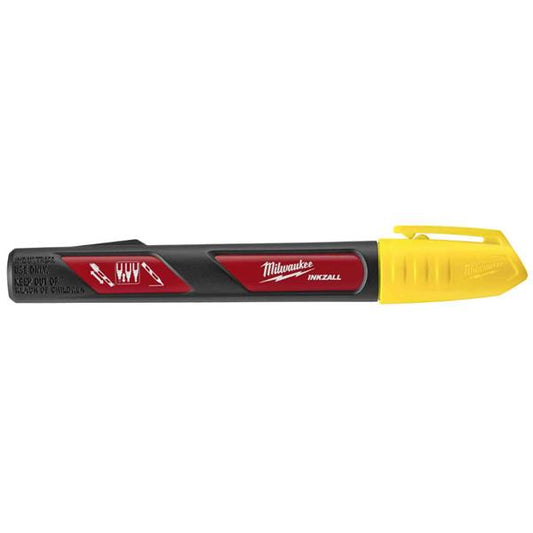 MILWAUKEE INKZALL LIQUID PAINT MARKER YELLOW