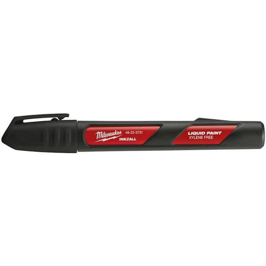 MILWAUKEE INKZALL LIQUID PAINT MARKER BLACK