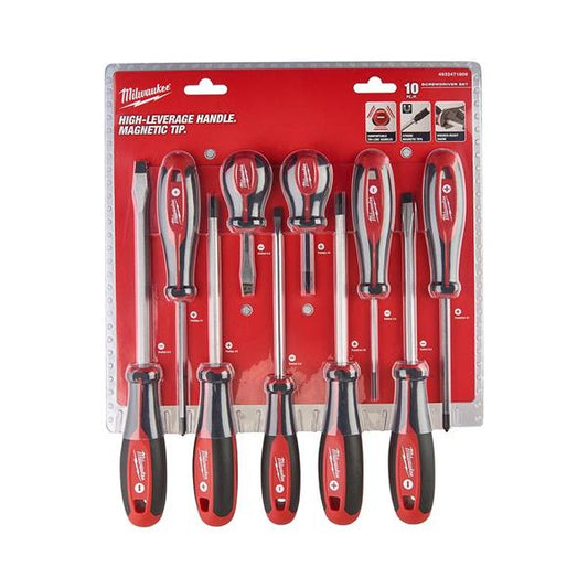 MILWAUKEE TRI-LOBE S/DRIVER SET 3 - 10pcs