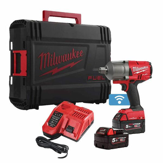 M18ONEFHIWF34-502X 3/4 IMPACT WRENCH (2x 5.0AH BATTERIES + CHARGER)