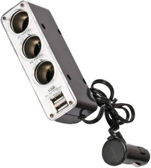 All Ride Triple Socket with 2x USB ports