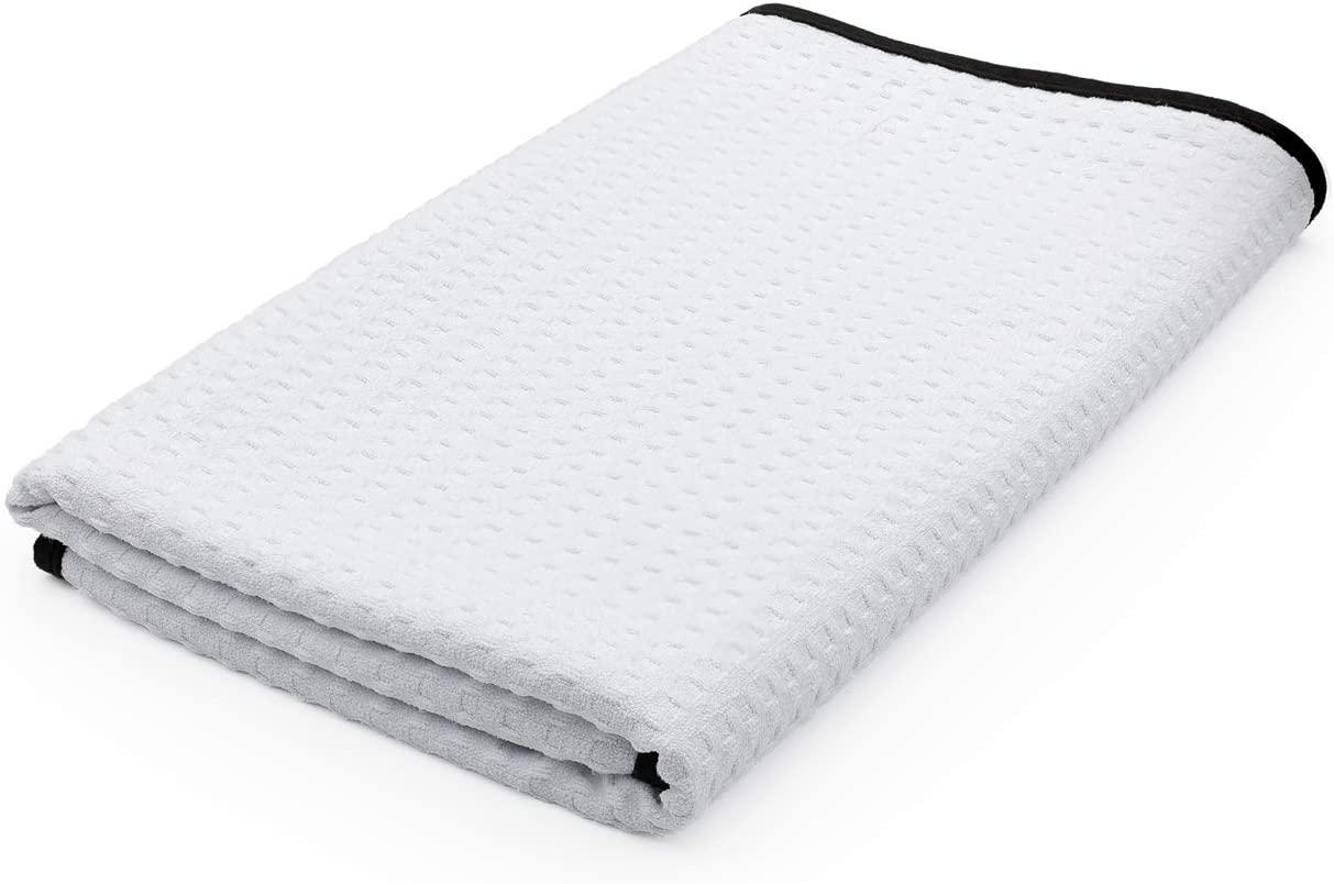 The Rag Company 41 X 61CM DRY ME A RIVER! Waffle-Weave Towel 3pk
