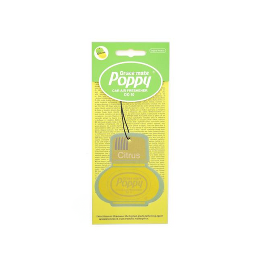 Poppy Grace Mate Paper Card Air Freshener