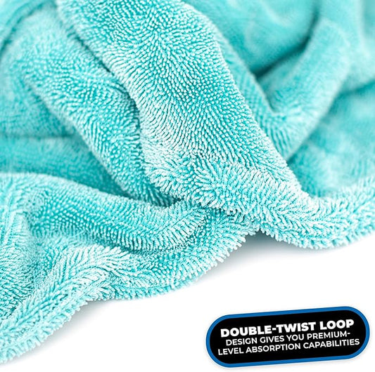 The Rag Company Liquid8r Microfiber Drying Towel 25" x 36"