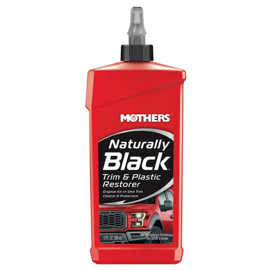 Mothers Naturally Black Trim & Plastic Restorer - 355mL