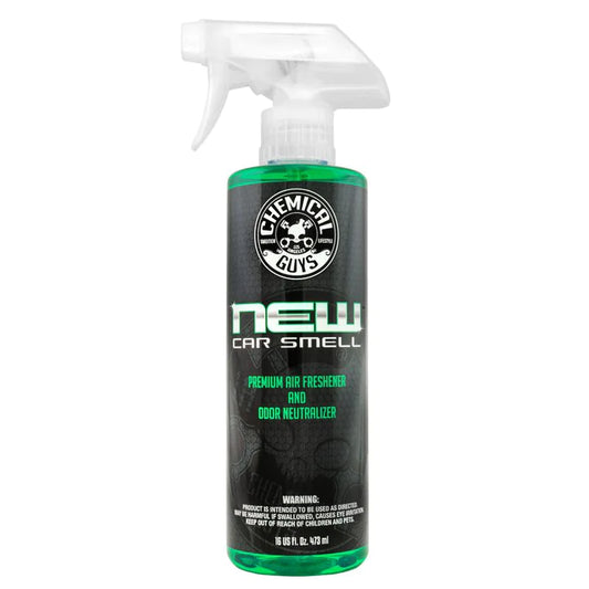 Chemical Guys New Car Smell Premium Air Freshener & Odor Eliminator 473ml ( 16oz )