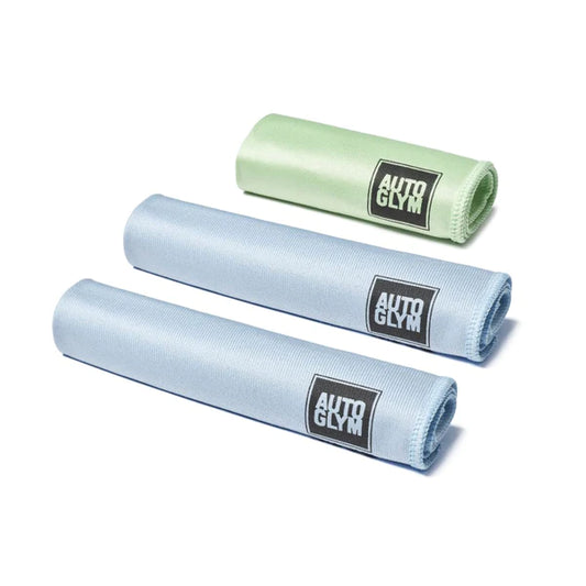 Autoglym Glass and Screen Cloths (3 pack)