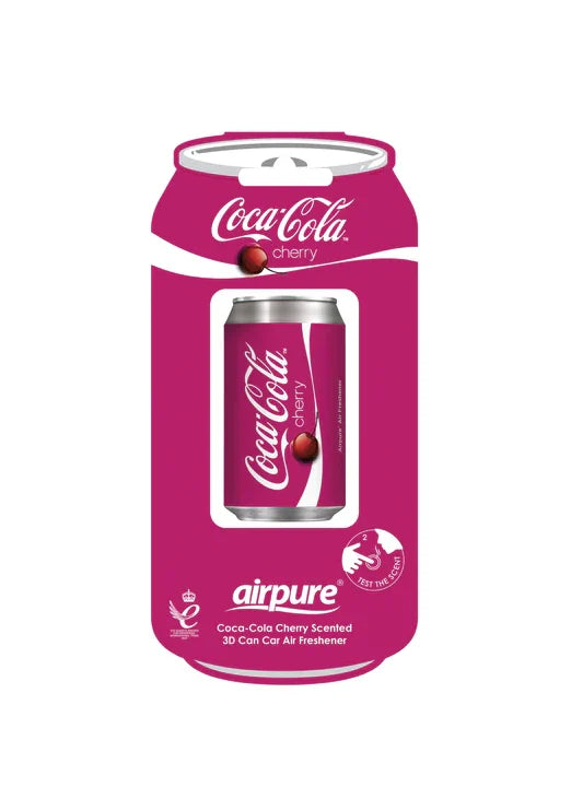 Coca Cola 3D Vent Air Freshener - Cherry