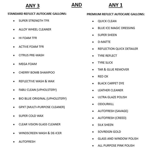 PREMIUM 4 GALLON DEAL