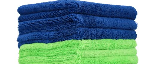 The Rag Company CREATURE EDGELESS Plush Dual Pile Micro Cloth Blue