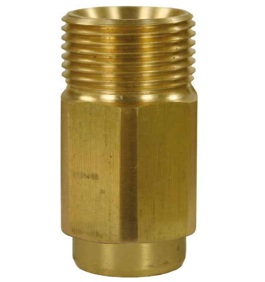 BRASS QUICK SCREW NIPPLE ADAPTOR-M22 M to 3/8"F