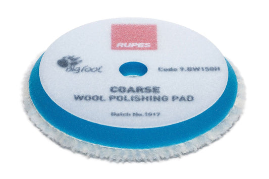 Rupes D-A Coarse Wool Blue Pad 130/150 mm (5")