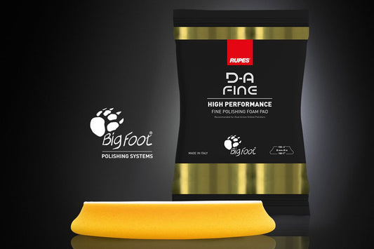 Rupes D-A Fine Yellow Pad 80/100 mm (3")