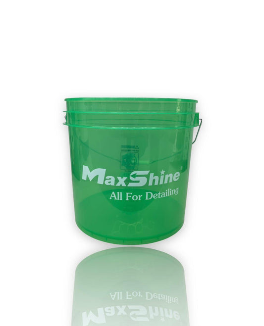 MaxShine Green Transparent Detailing Bucket 13L