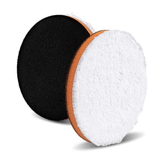 Lake Country Orange One-Step Light Cutting Microfibre Pad - 5.25"