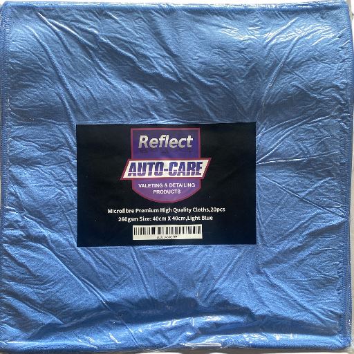 PREMIUM MICROFIBRE CLOTHS - 20 PACK