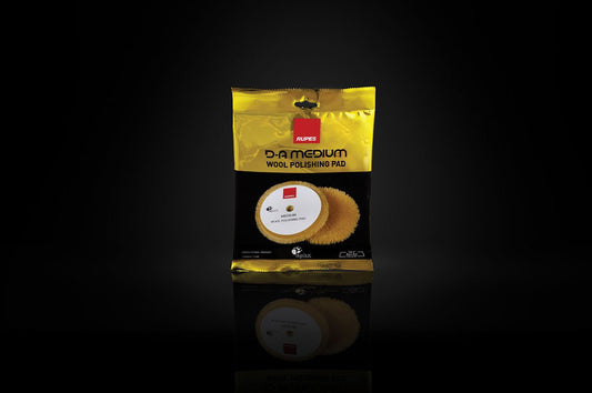 Rupes D-A Medium Wool Yellow Pad 130/150 mm (5")