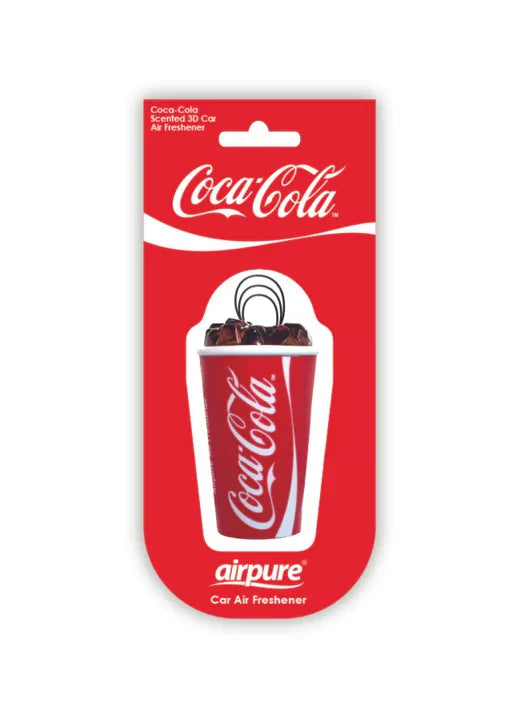 Coca Cola 3D Hanging Air Freshener - Original Scent