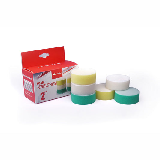 MaxShine Foam Polishing Kit – 2" 6pk